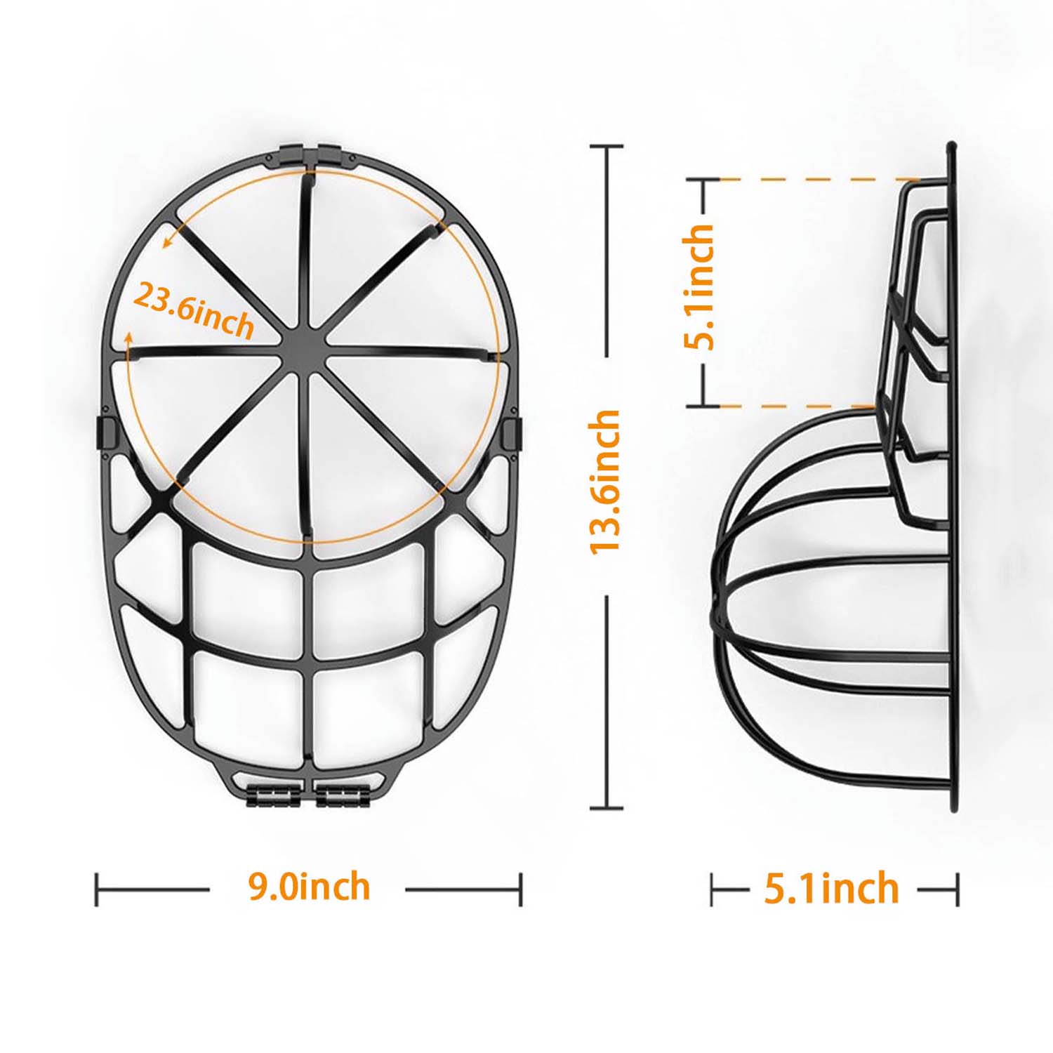 Miniatura 3 de Rejilla Para Lavado De Gorra Protector